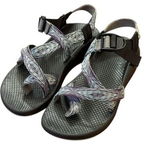 Chaco Z/2 Yampa Classic Pixel Weave Sandal Toe Loop J103426 Purple Blue US8/EU39